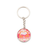 Giraffe London Zoo Keyring