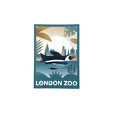 London Zoo x Jane Bowyer Penguin Postcard