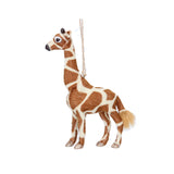 Gisela Graham Faux Fur Giraffe Decoration