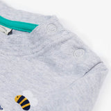 Baby / Toddler Grey Animal Applique Top