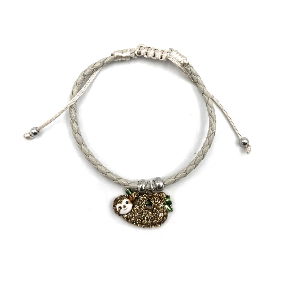 Sloth Diamante Bracelet ZSL Shop - Main Image