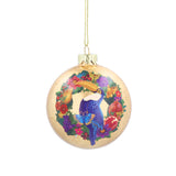 Gisela Graham Toucan Glass Decoration