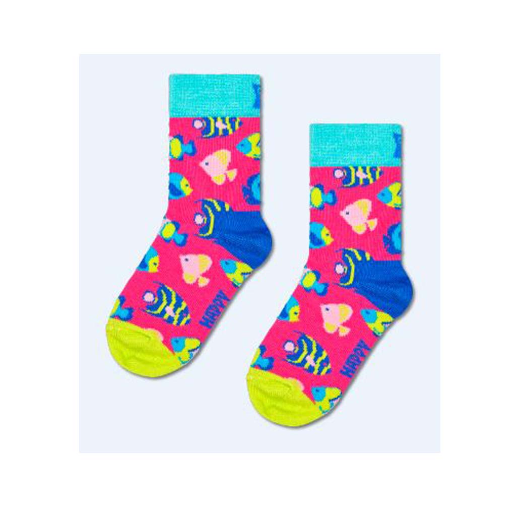 Happy Socks Kids 3-Pack Animal Mix Socks calzini colorate e divertenti in cotone Happy Socks Kids 3-Pack Animal Mix Socks calzini colorate e divertenti in cotone