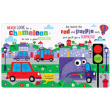 Never Look For A Chameleon Sensory Book