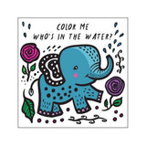 Who's In The Water? Colouring Bath Book