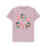 Children's Pink ZSL Flamingo T-Shirt