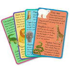 Wild Animals Snap Card Game