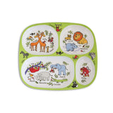 Savannah Animals Compartment Tray Plate