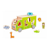 Animal Sorting Truck Wooden Toy