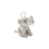 Elephant Plush Keyring, 10cm