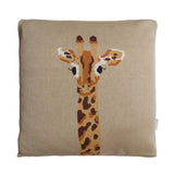 ZSL x Sophie Allport Giraffe Knitted Cushion