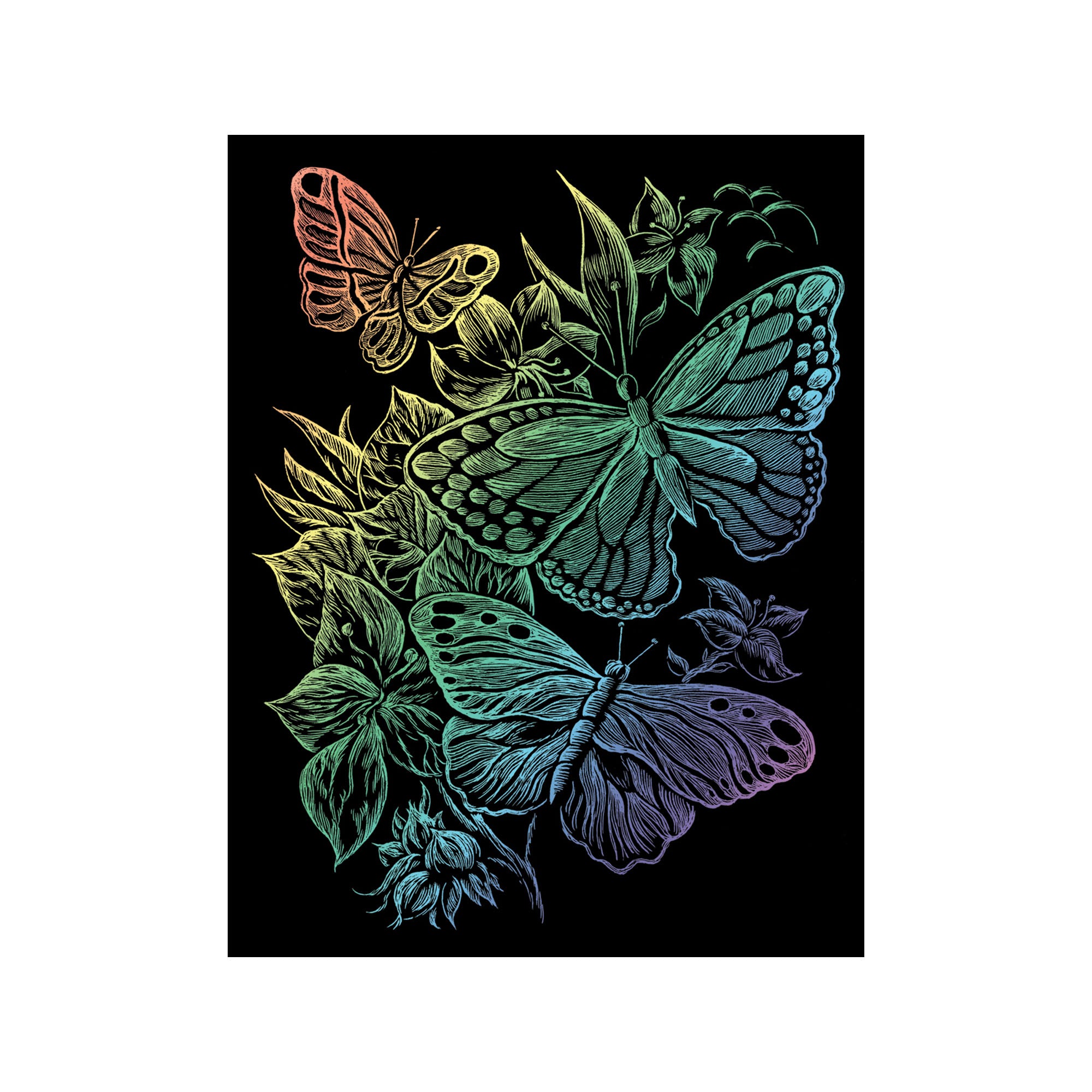 Tropical Engraving Kit, Set Of 3