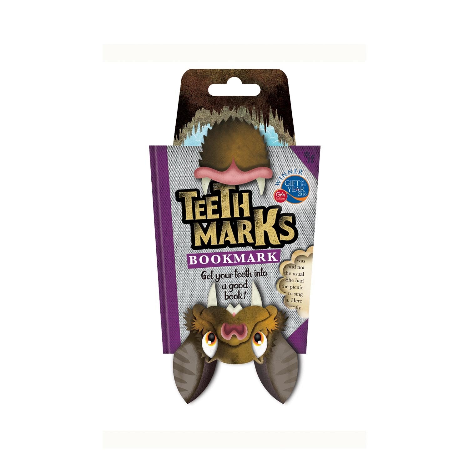 Bat Teethmarks Bookmarks