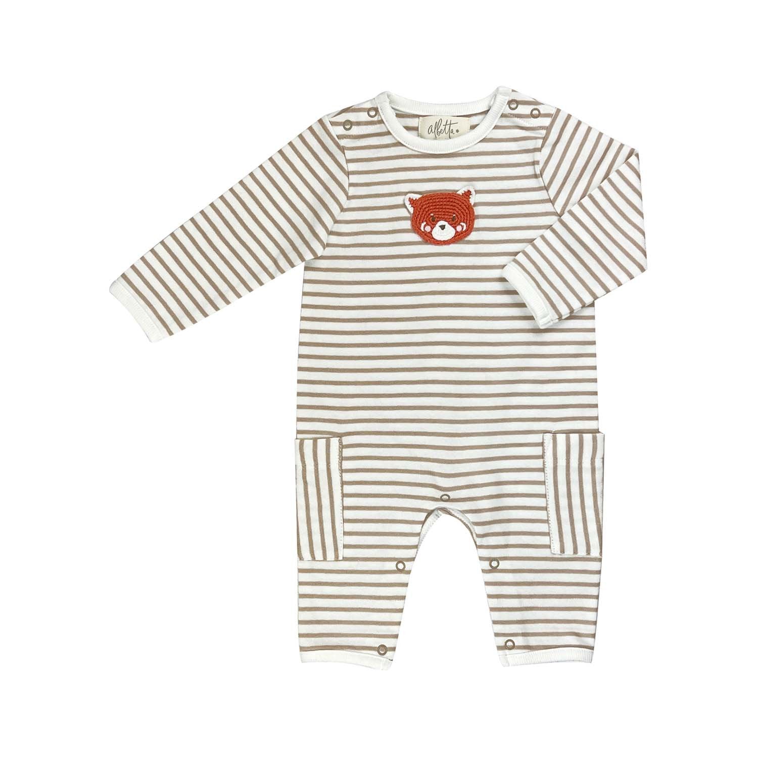 Red Panda Crochet Long Sleeve Baby Vest ZSL Shop