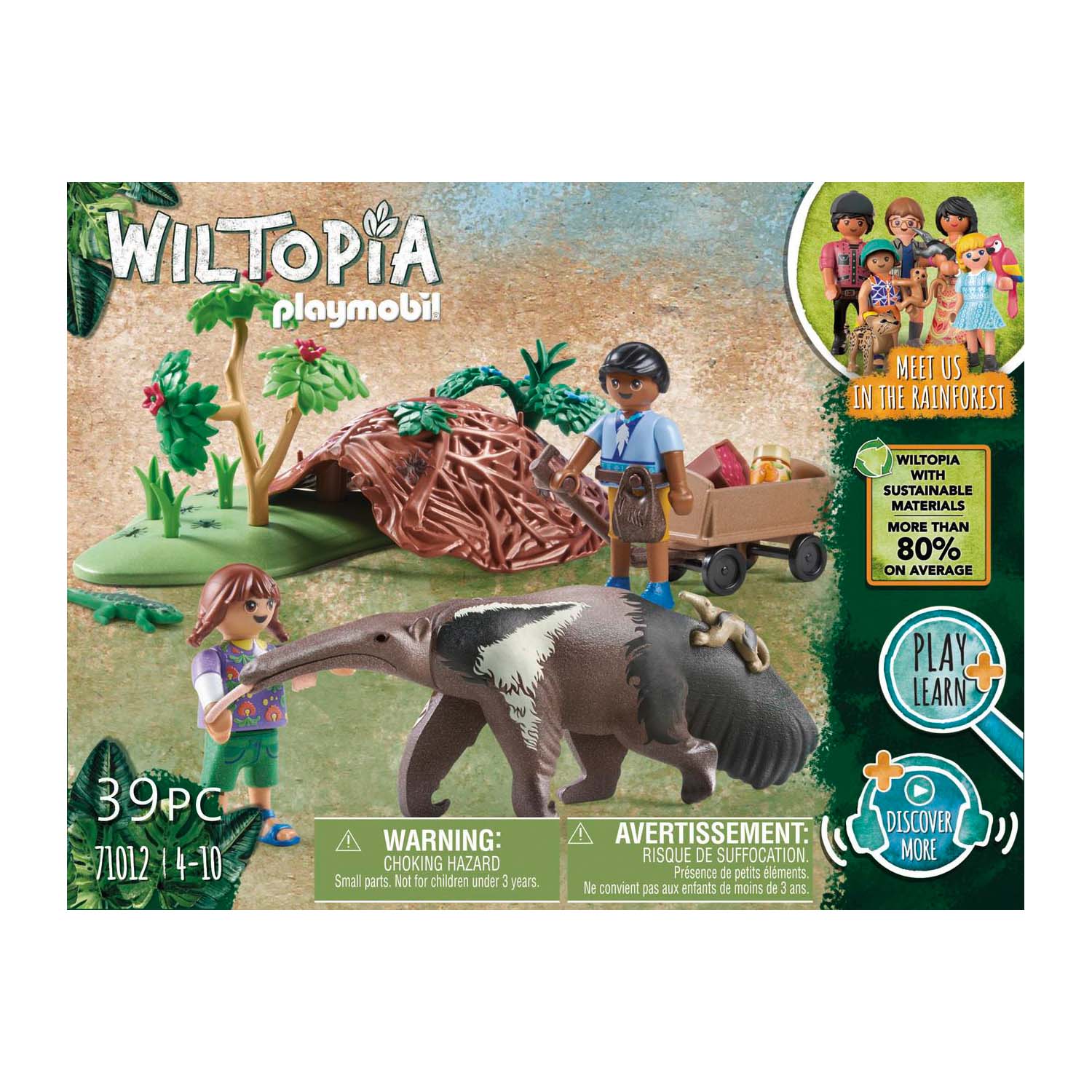 Playmobil Wiltopia Anteater Play Set