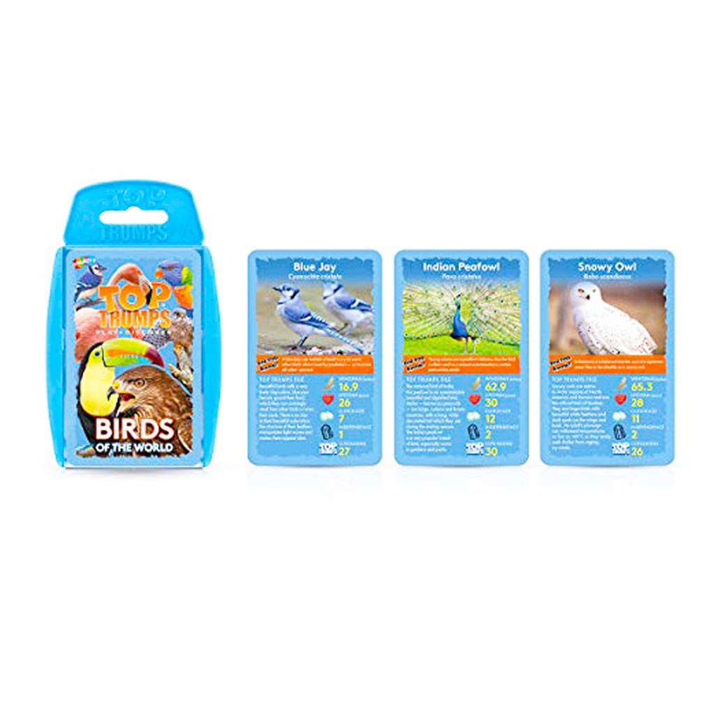 Top Trumps Birds Of The World Card Game