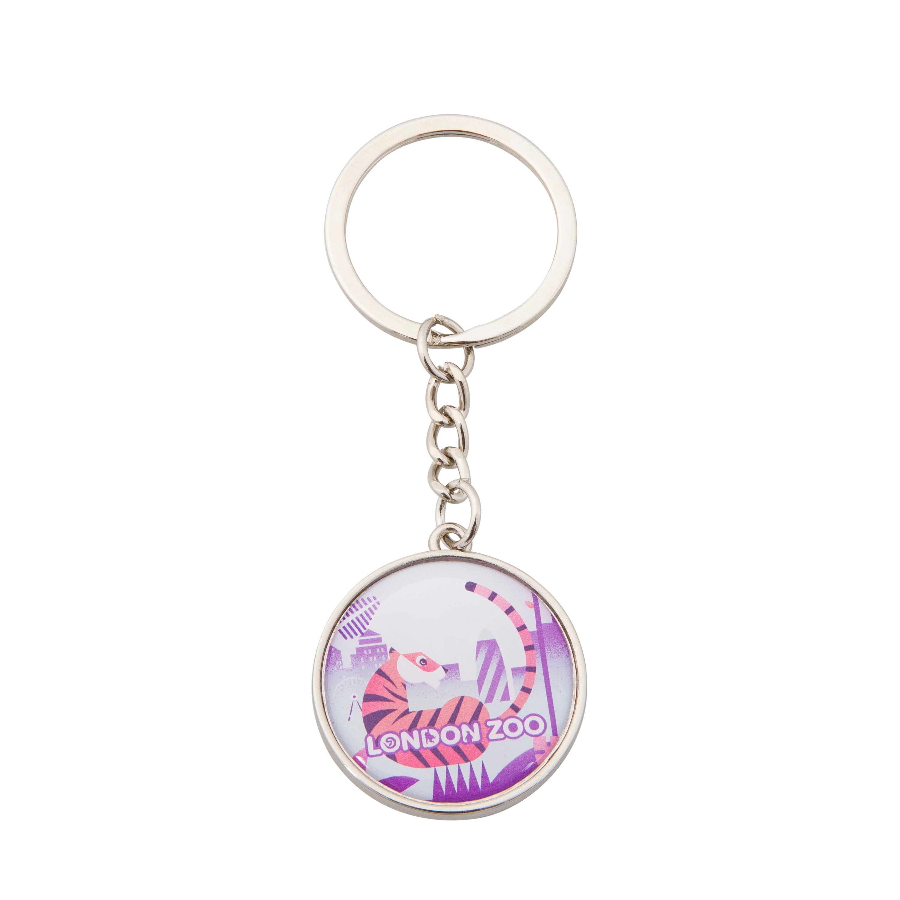 Tiger London Zoo Keyring | ZSL Shop