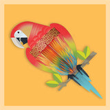 Macaw 3D Pop-Up Card