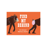 Find My Behind Animal Memory Game