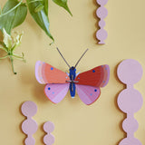 Speckled Copper Butterfly Wall Art