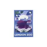 Hippo London Zoo Postcard