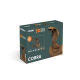 Cobra 3D Sculpture Puzzle