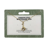Giraffe Necklace, Gold Plated