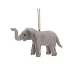 Gisela Graham Faux Fur Elephant Decoration