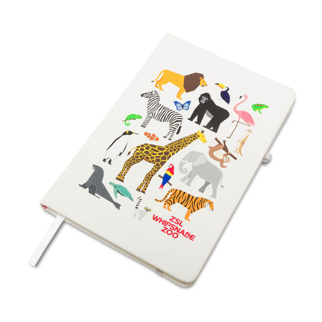 Whipsnade Zoo Animals Hardcover Notebook - Two Colours Available