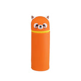 Red Panda Silicone Pencil Case