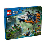 Lego Jungle Explorer Helicopter at Base Camp Playset