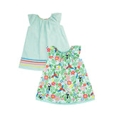 Tropical Birds Reversible Dress