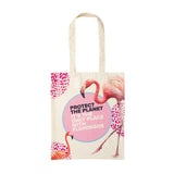 Protect Flamingos Tote Bag