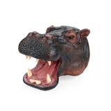 Hippo Large Rubber Hand Puppet