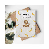 Monkey Seed Paper Card