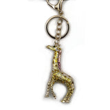 Giraffe Diamante Keyring