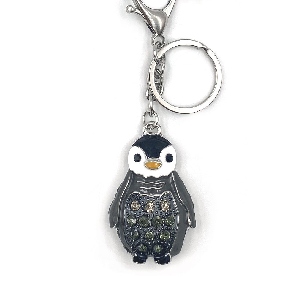 Penguin Chick Diamante Keyring | ZSL Shop