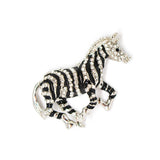 Zebra Diamonte Magnet