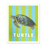 Striped Turtle Print