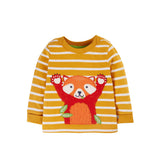 Red Panda Applique Top