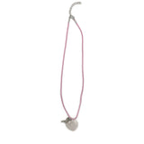 Flamingo and Heart Necklace