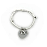 Elephant and Heart Bracelet