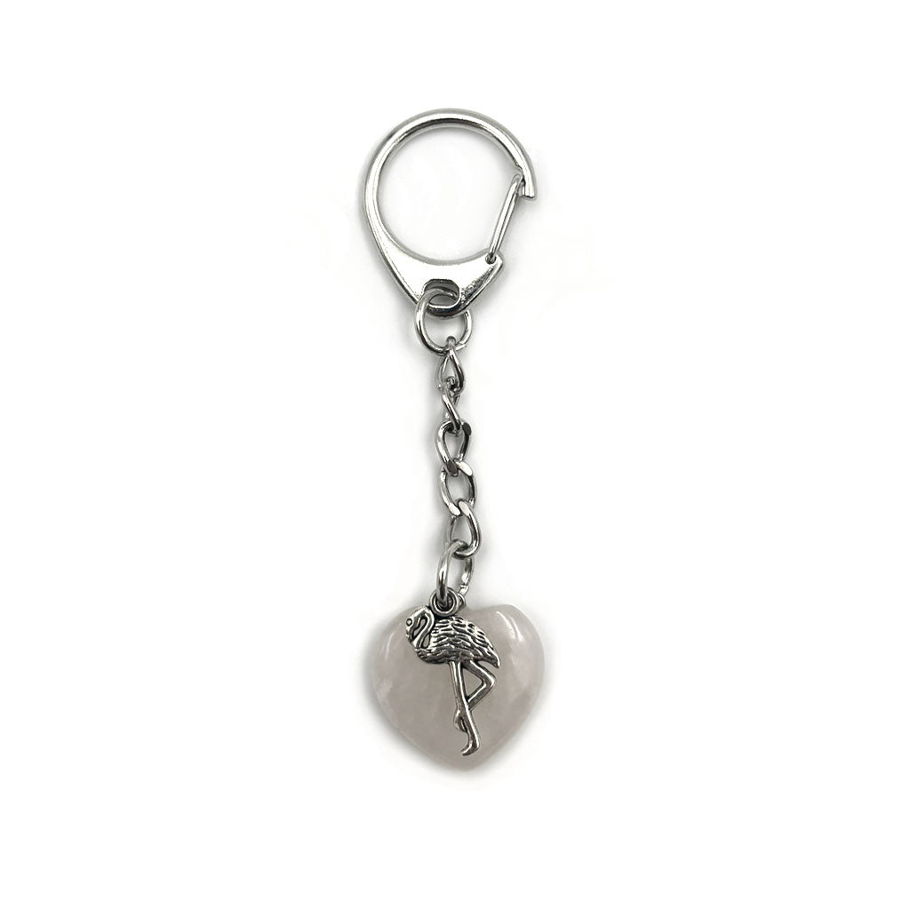 Flamingo Stone Keyring | ZSL Shop