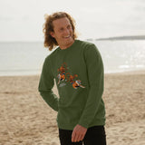 Adult's Green ZSL Tiger Sweatshirt