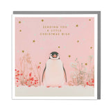 Penguin Chick Christmas Card