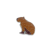 Capybara Pin Badge