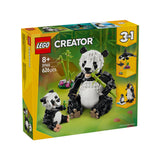 Lego Wild Animals Panda Family 3 in 1 Playset