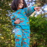 Children's Big Cats Print Joggers