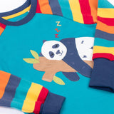 Children's Panda Stripe Pyjamas
