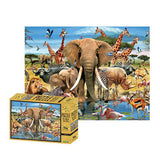 African Savanna 3D Puzzle, 500 pieces